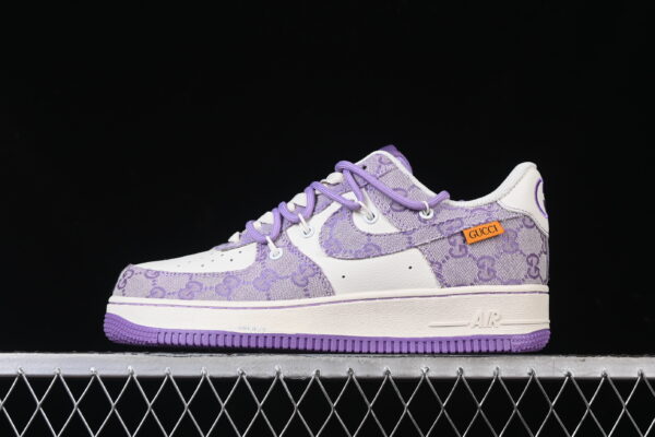 Tênis Nike Air Force 1 Gucci Roxo