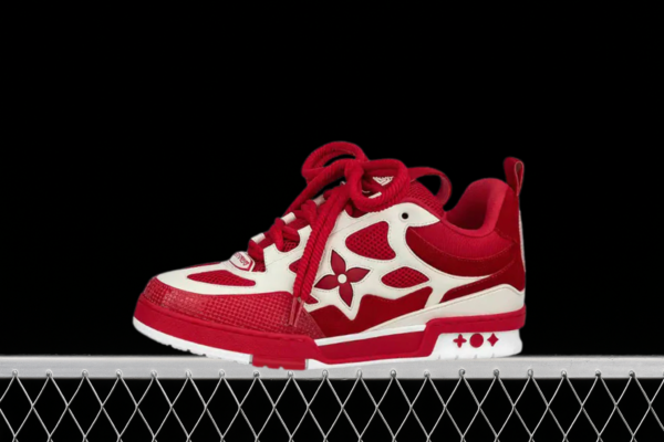 Louis Vuitton LV Skate Sneaker Red White