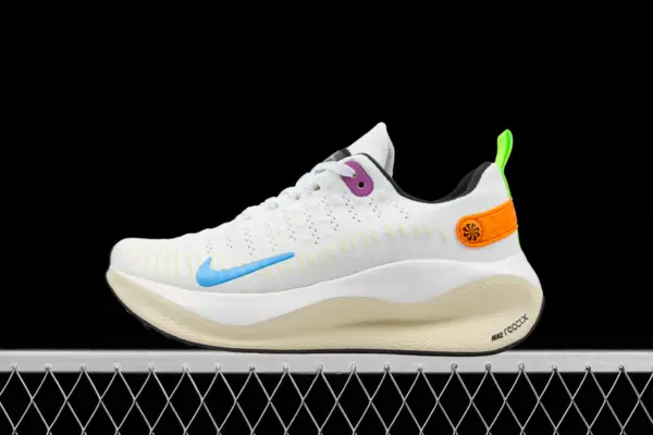 Tênis Nike React Infinity Run FK 4 - Branco e Bege