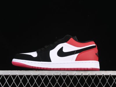Air Jordan 1 Low White Black Gym Red