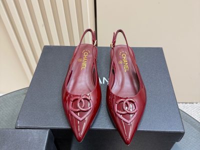Sandálias Chanel 2025 - Vermelho