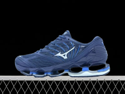 Tênis Mizuno Wave Prophecy 8 Azul Escuro