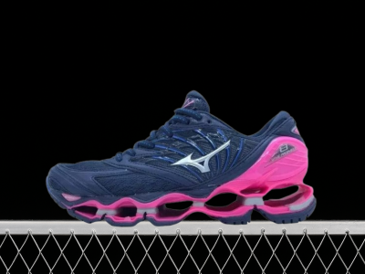 Tênis Mizuno Wave Prophecy 8 Azul_Rosa